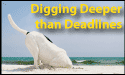 Digging Deeper than Deadlines